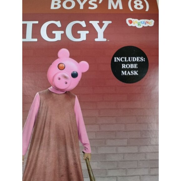 Disguise Boys M (8) Five Nights at Freddys Piggy 2 Piece Halloween Costume - Picture 5 of 8
